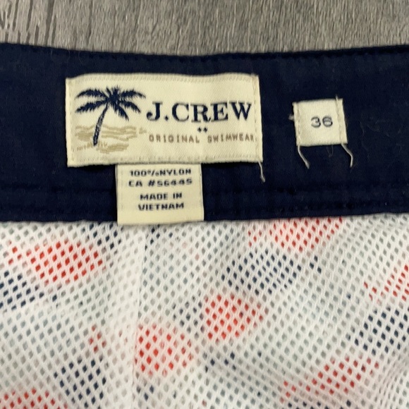 J. Crew papaya fish swim board shorts - Picture 4 of 7